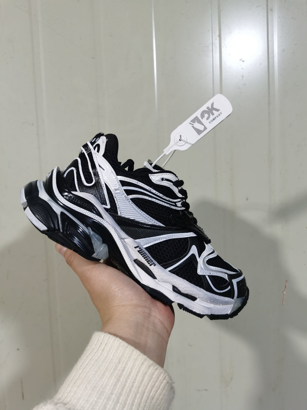 Y-3 Runner 2 Sneakers Black White 0213