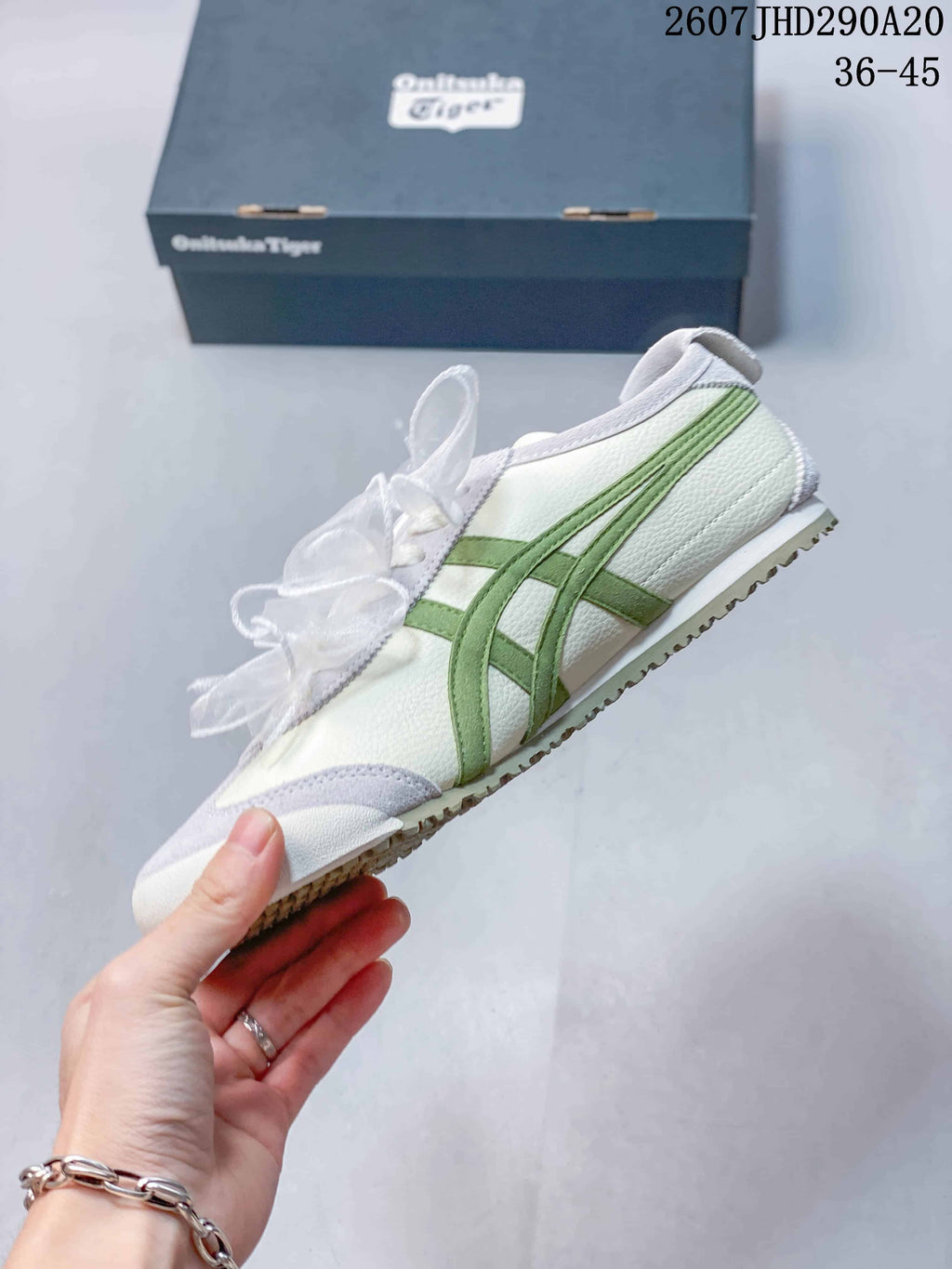 Onitsuka Tiger Mexico 66 SD White Green Sneakers 712300OEW