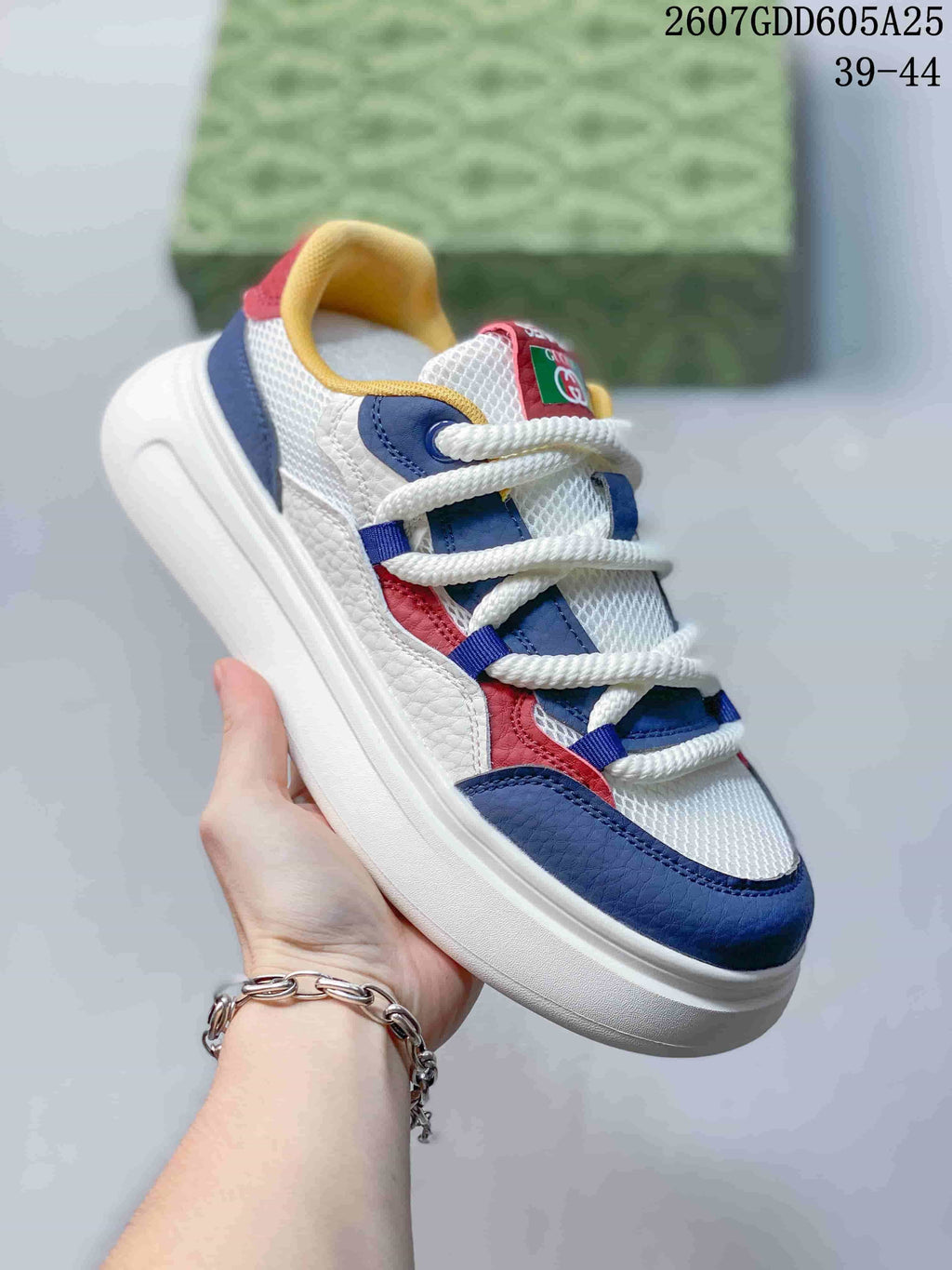 Gucci x Senma 722050QEE Multicolor Low-Top Sneakers
