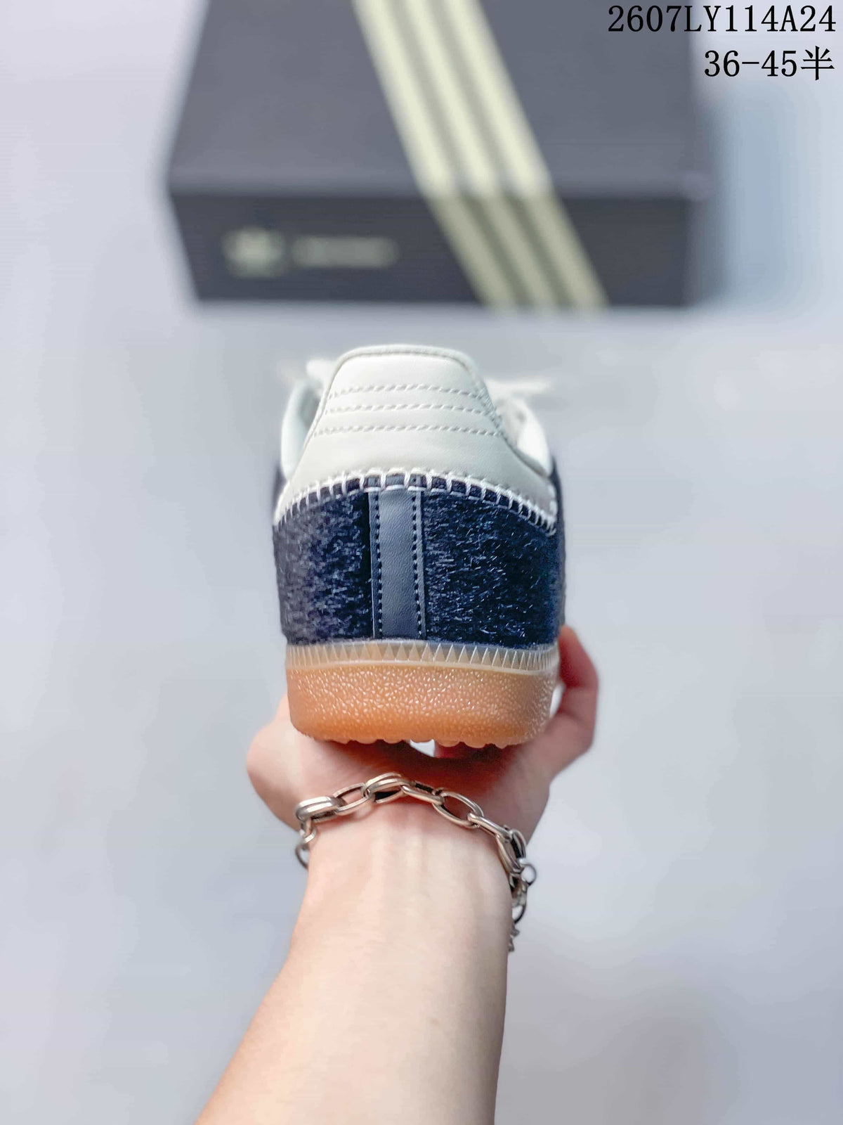 Adidas Wales Bonner Samba Low Sneakers Navy White