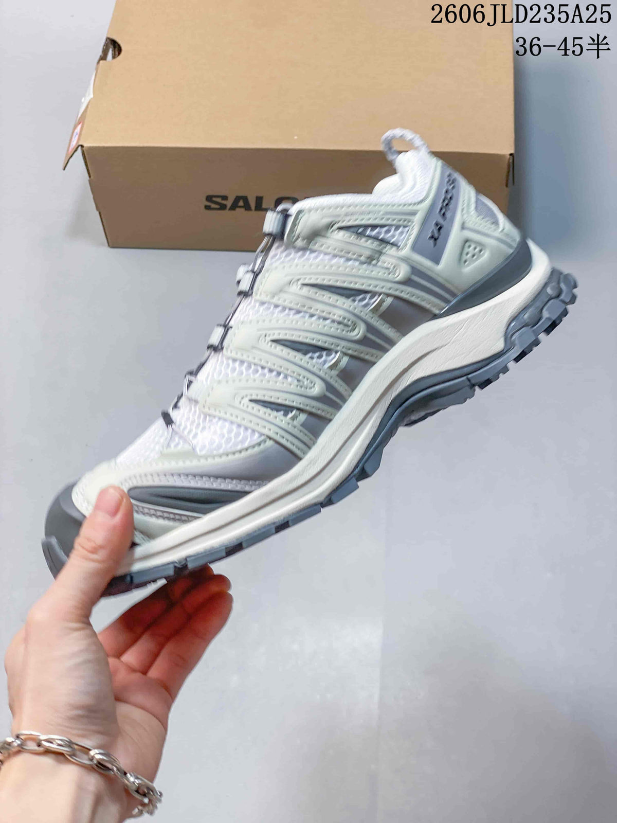 Salomon XA Pro 3D Trail Running Shoes, White and Gray