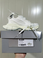 Glow-in-the-Dark White Mesh Sneakers