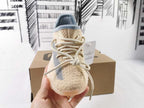 Yeezy 350 V2 Kids Sneakers in Linen Yellow