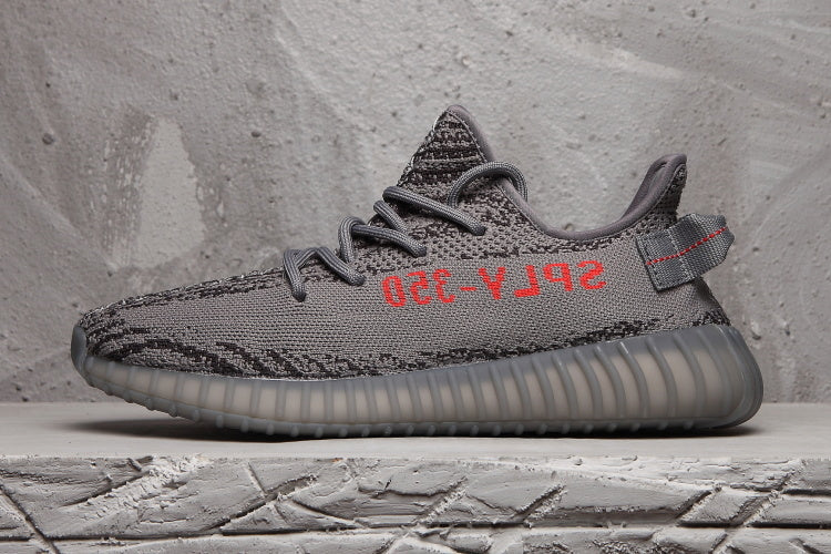 Yeezy 350 V2 Black and Gray Zebra Sneakers