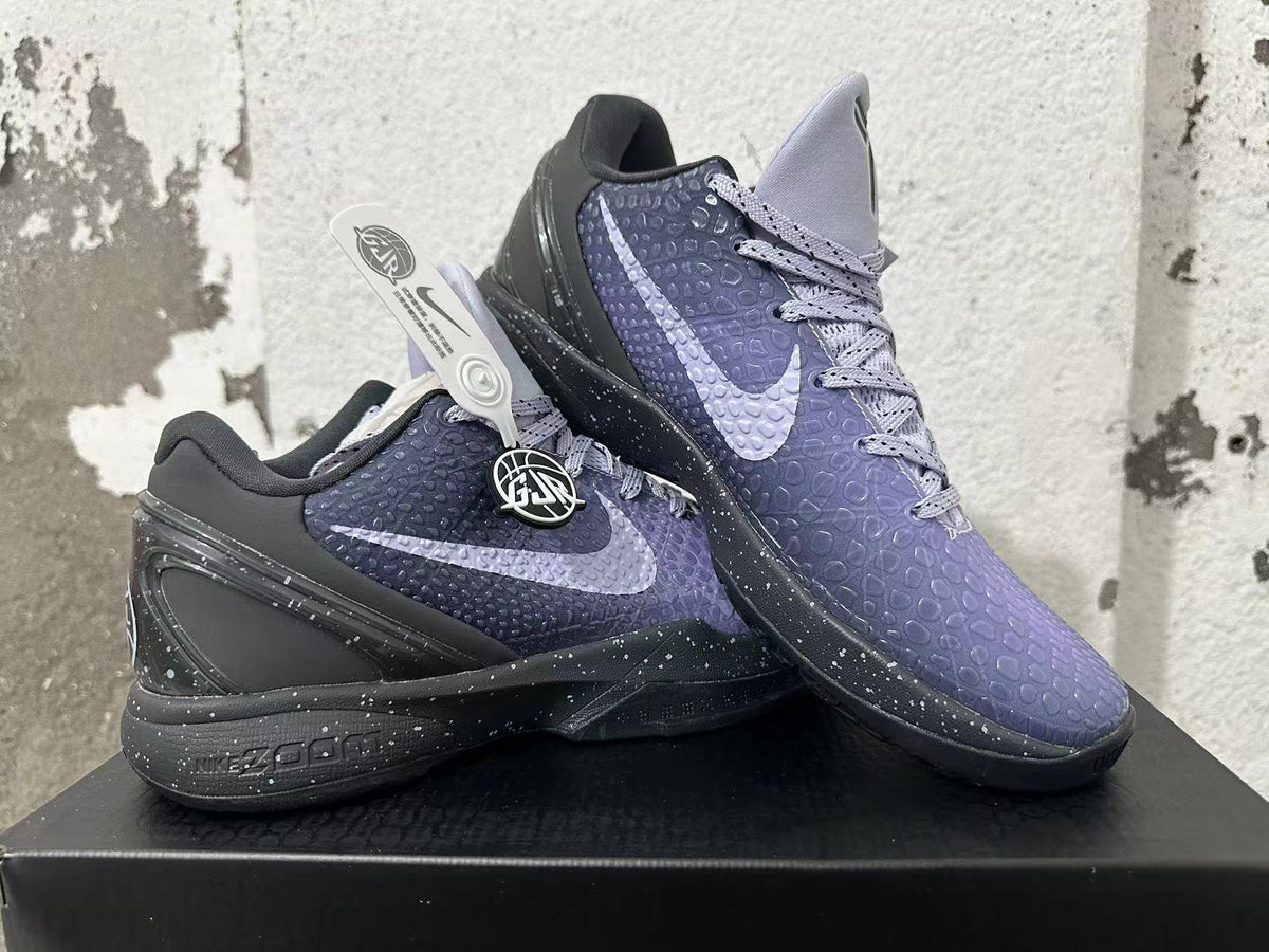 Nike Kobe 6 Protro Basketball Shoes Black Purple
