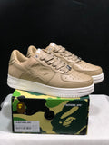 BAPE STA Low-Top Sneakers Beige with White Sole