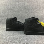 Air Jordan 1 Mid Sneakers, Black
