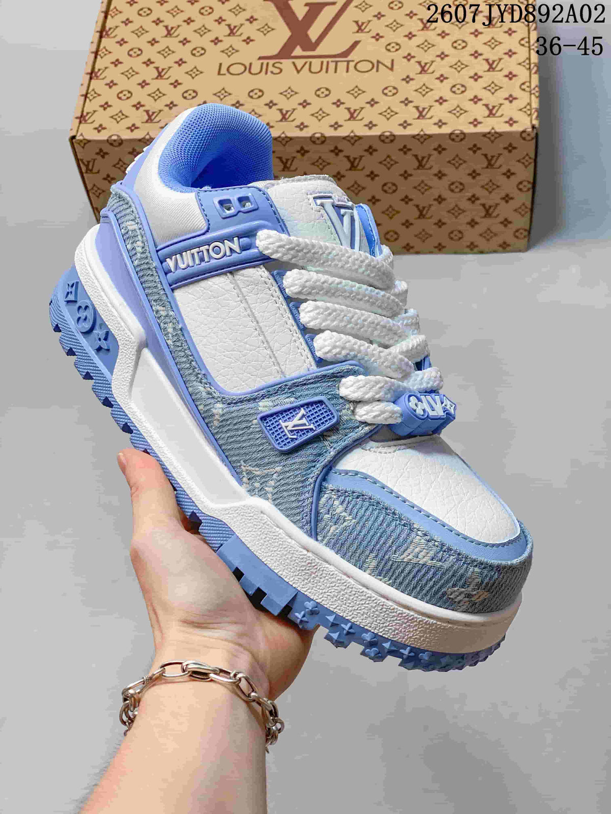 Louis Vuitton LV Trainer Low-Top Sneakers