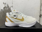 Nike Kobe 6 Protro Basketball Shoes White Gold