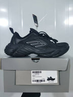 Skechers Black Chunky Lace-Up Sneakers