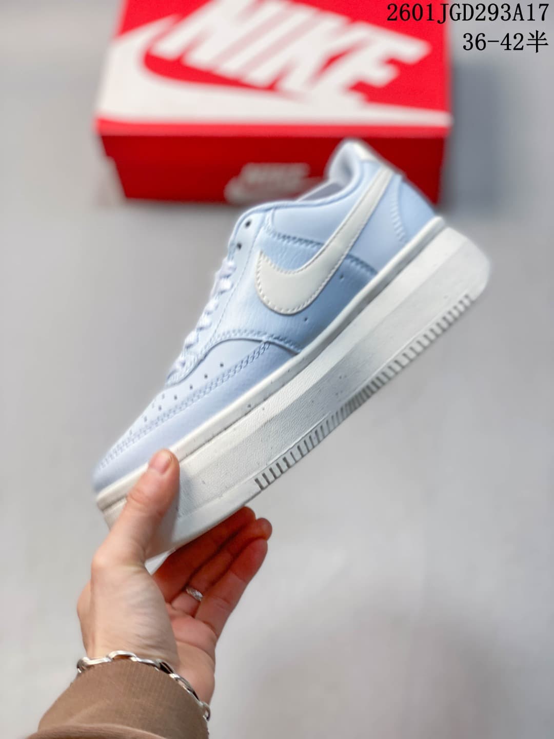 Nike Court Vision Alta Sneakers Light Blue/White DZ5394-101