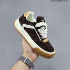 Louis Vuitton Tilted Low Sneakers in Brown and Gum
