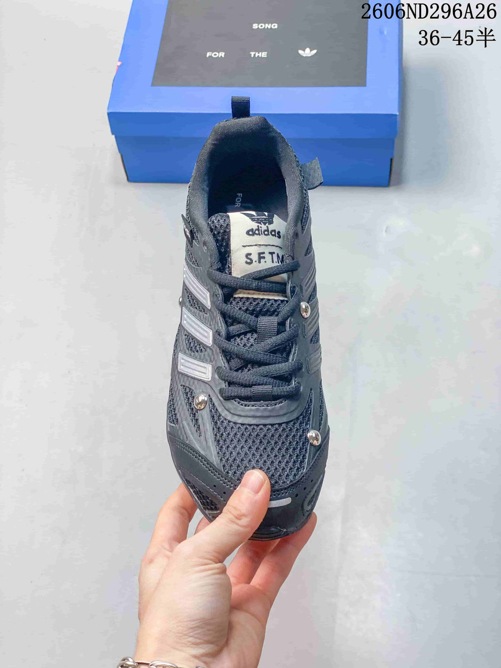 adidas Originals PR SFTM Sneakers Black Gray HP3525