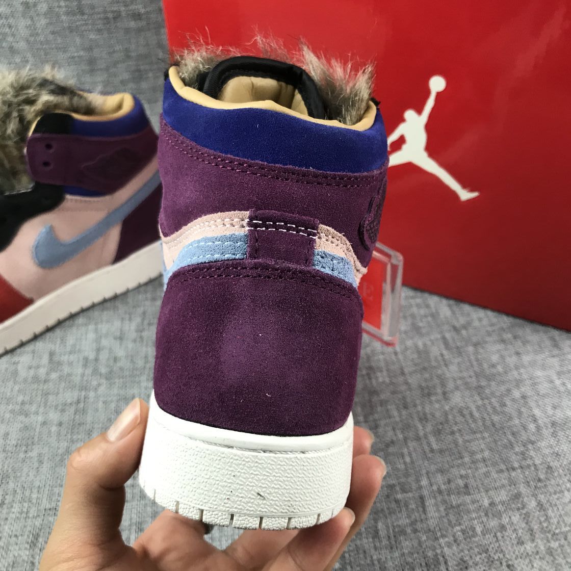 Jordan 1 High Christmas Red Multicolor Sneakers