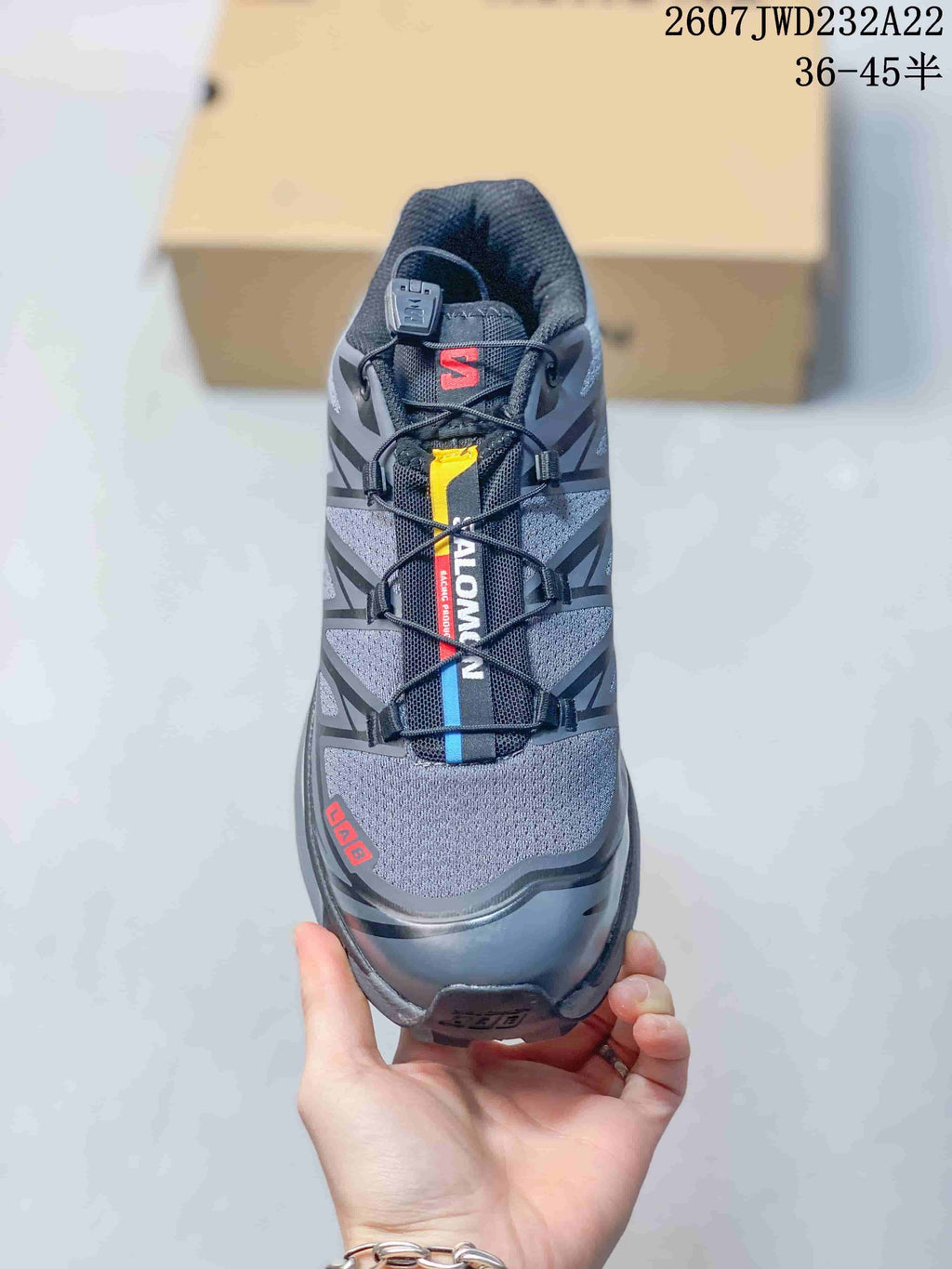 Salomon XT-6 Expanse Sneakers Gray Black 2607JWD232A22