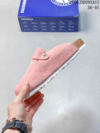 Birkenstock Zurich Suede Clog Sandals Pink