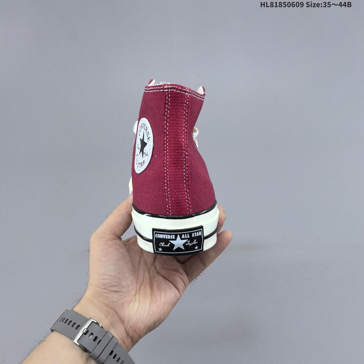 Converse Chuck Taylor All Star 1970s High-Top Sneakers, Burgundy