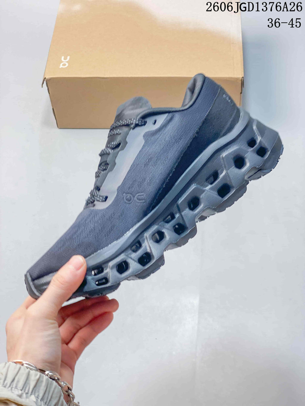 On Cloudmonster 3 Sneakers Gray JGD1376A26
