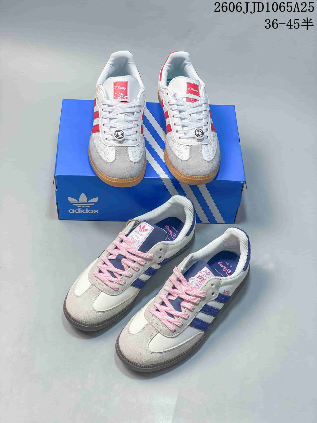 Adidas Originals Samba Low-Top Sneakers, Disney Details