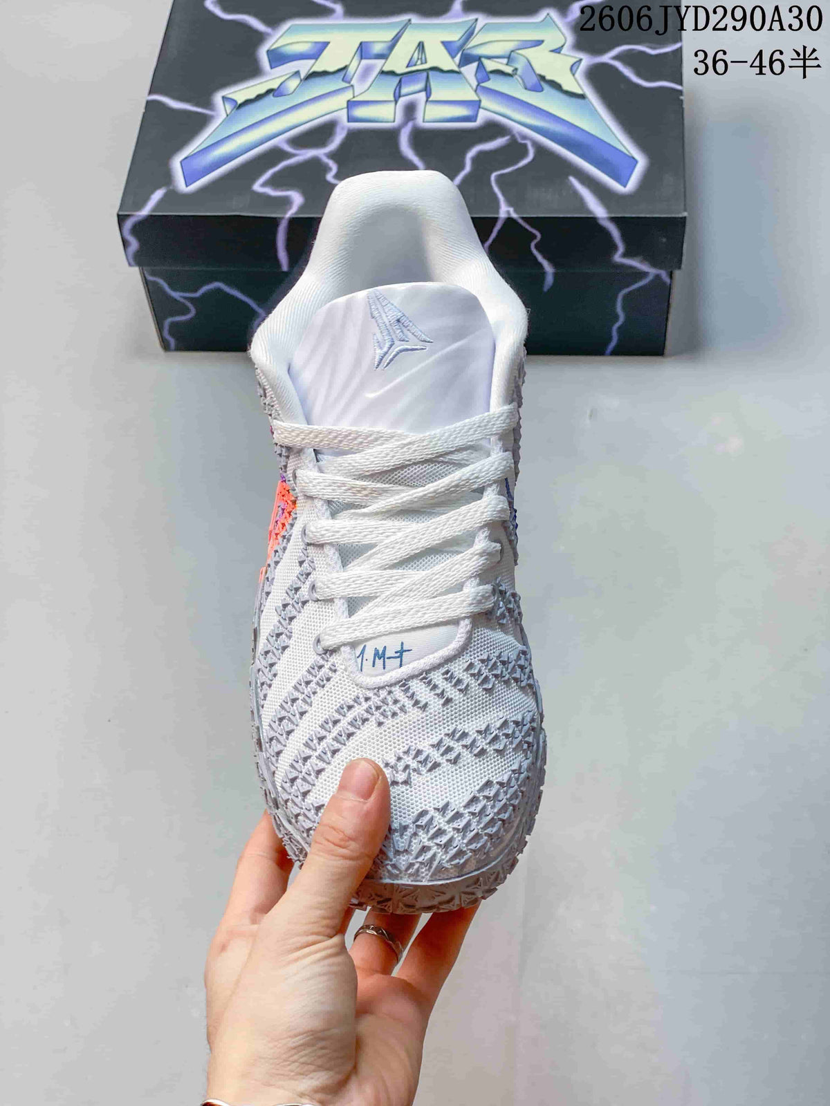 Nike Ja 3 Basketball Shoes White Blue Pink Orange 2606JYD290A30