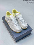 Nike Air Force 1 ’07 LV8 Low-Top Sneakers White Yellow RJ1988-00
