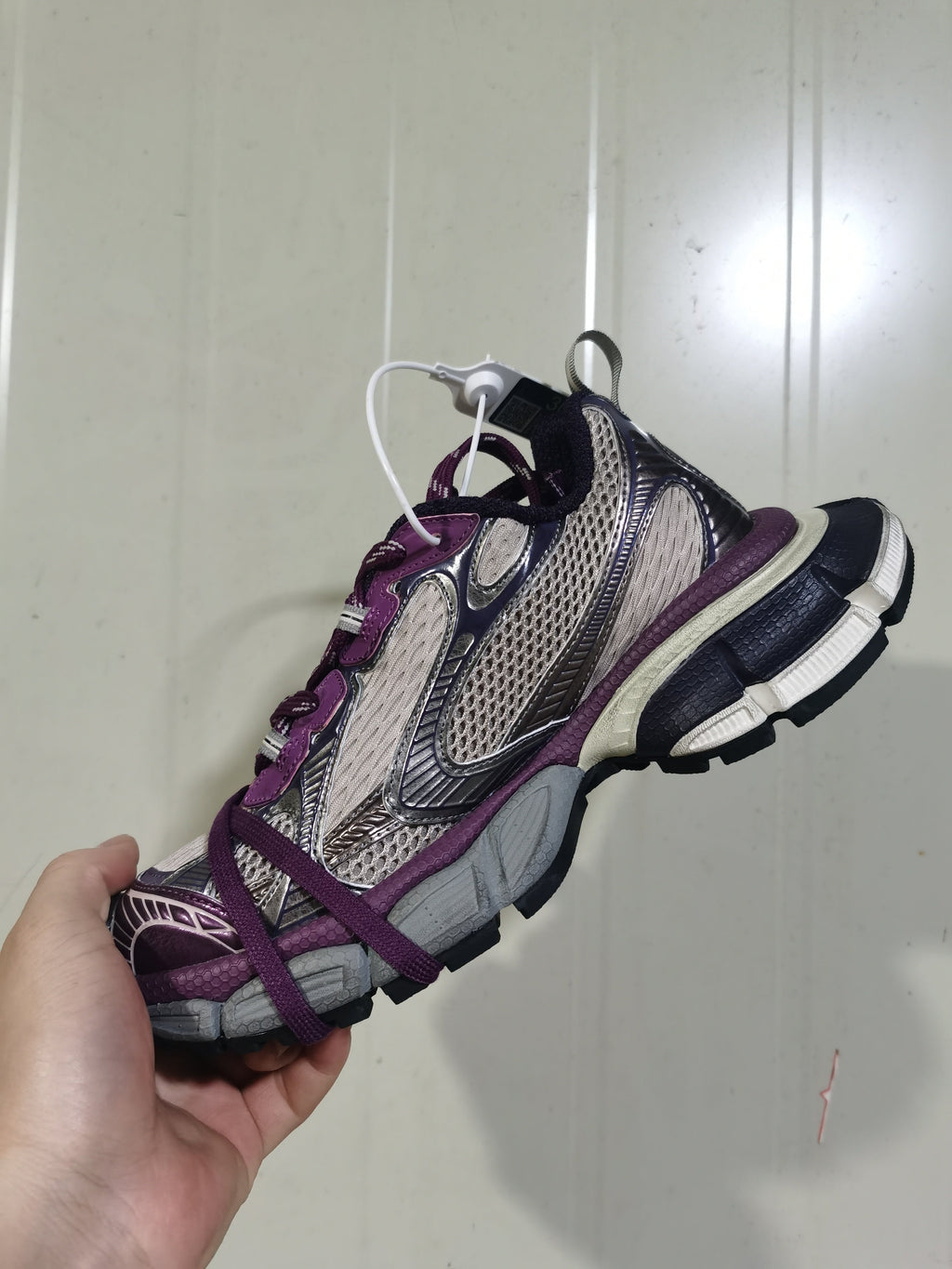 Nike 1269 Sneakers Purple and Grey