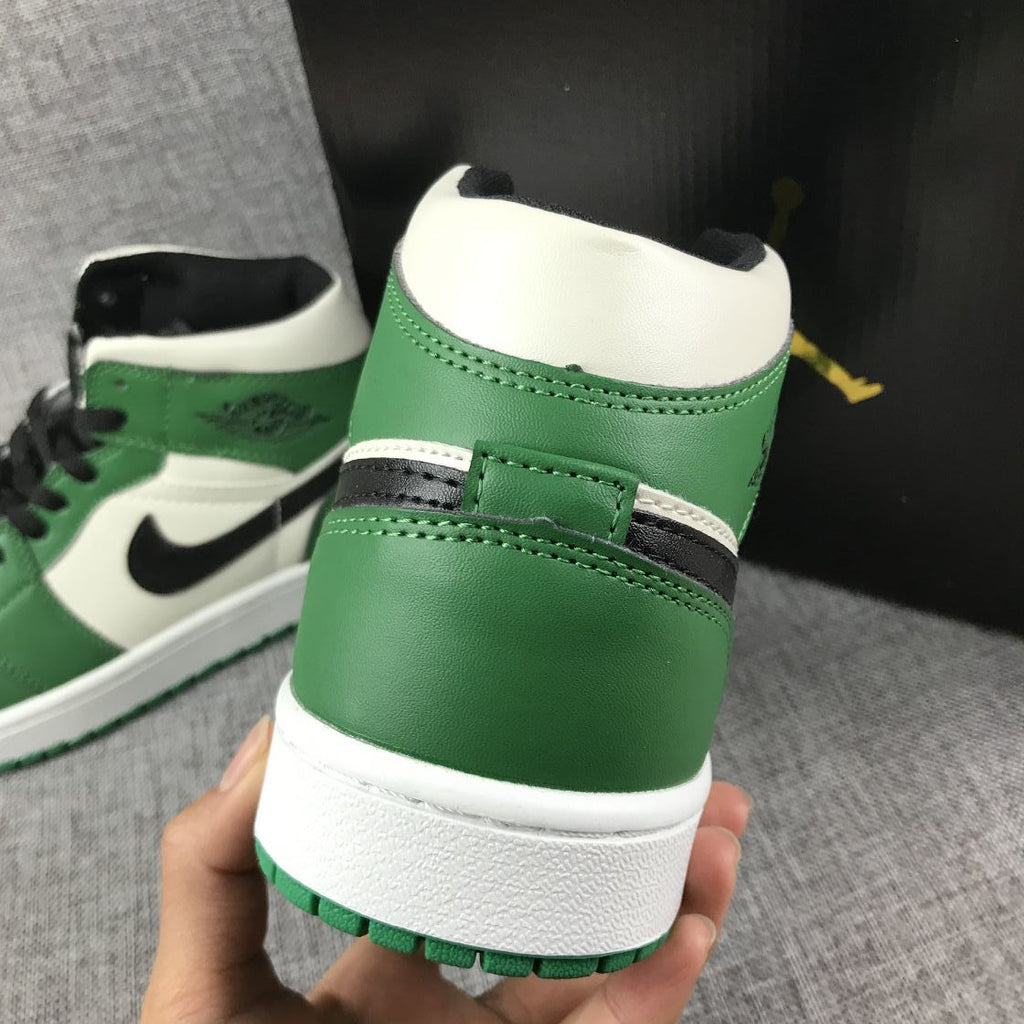 Jordan Air Jordan 1 Mid Celtics White Green Black Sneaker 852542-301