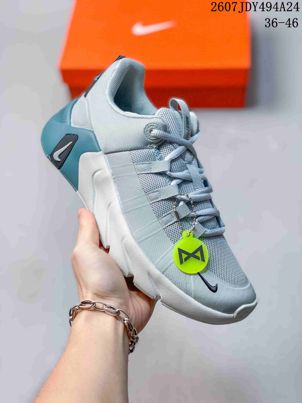 Nike Free Metcon 6 Training Shoes Light Gray Blue