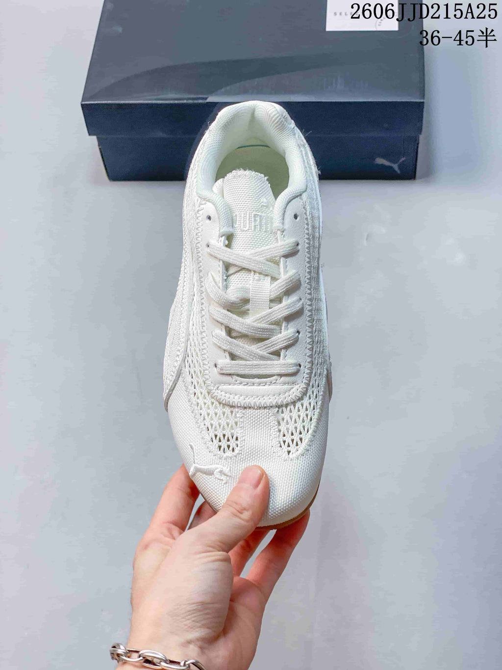 PUMA Speedcat Low-Top Sneakers Off-White 612150QWU