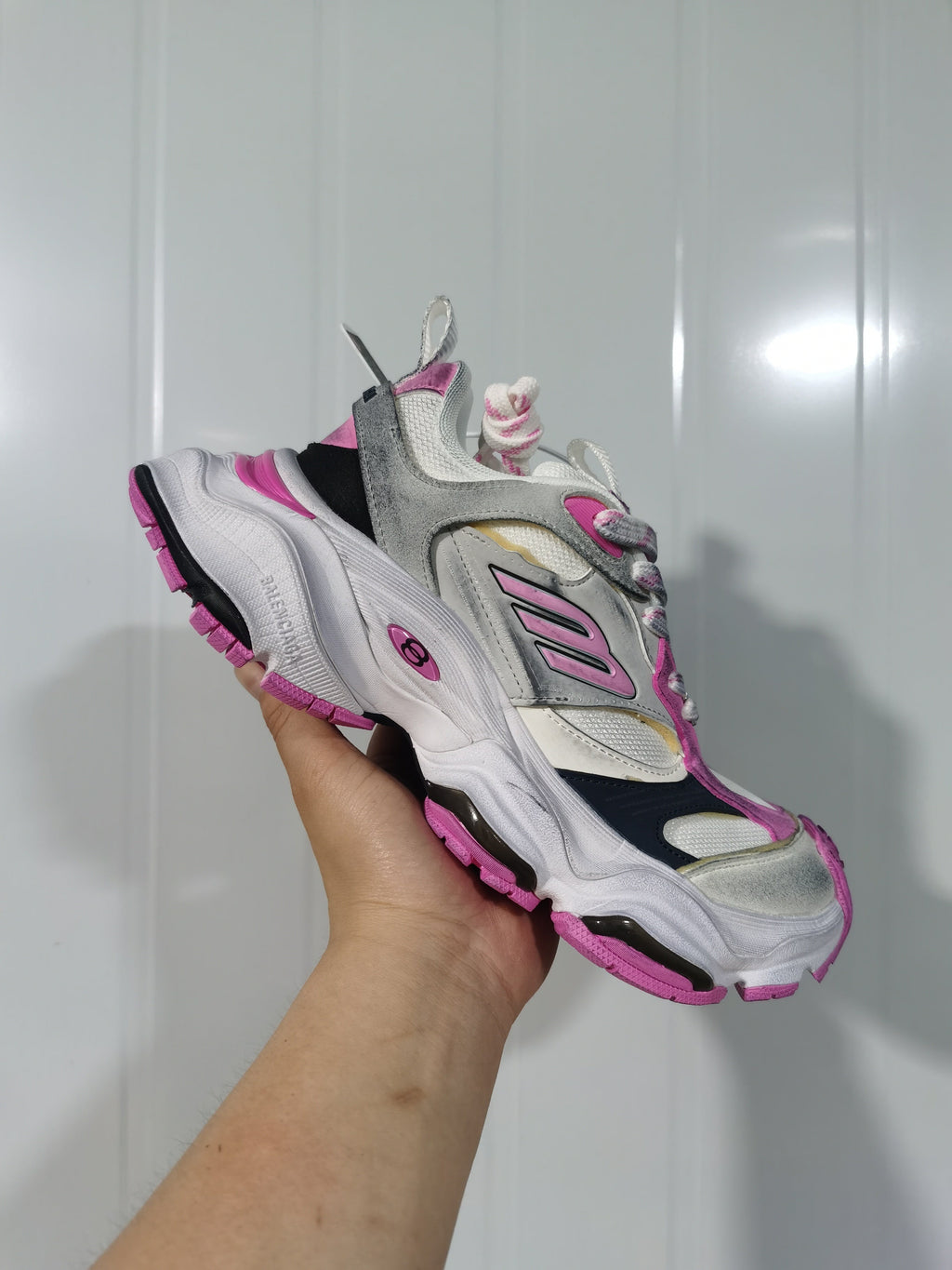 New Balance 1950 Sneakers Grey Pink Black
