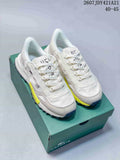 Lacoste Low-Top Lace-Up Sneakers White Grey 2607JDY421A21