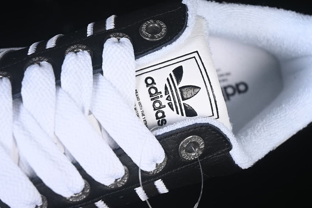 Adidas Superstar II JQ0314 Black and White Sneakers