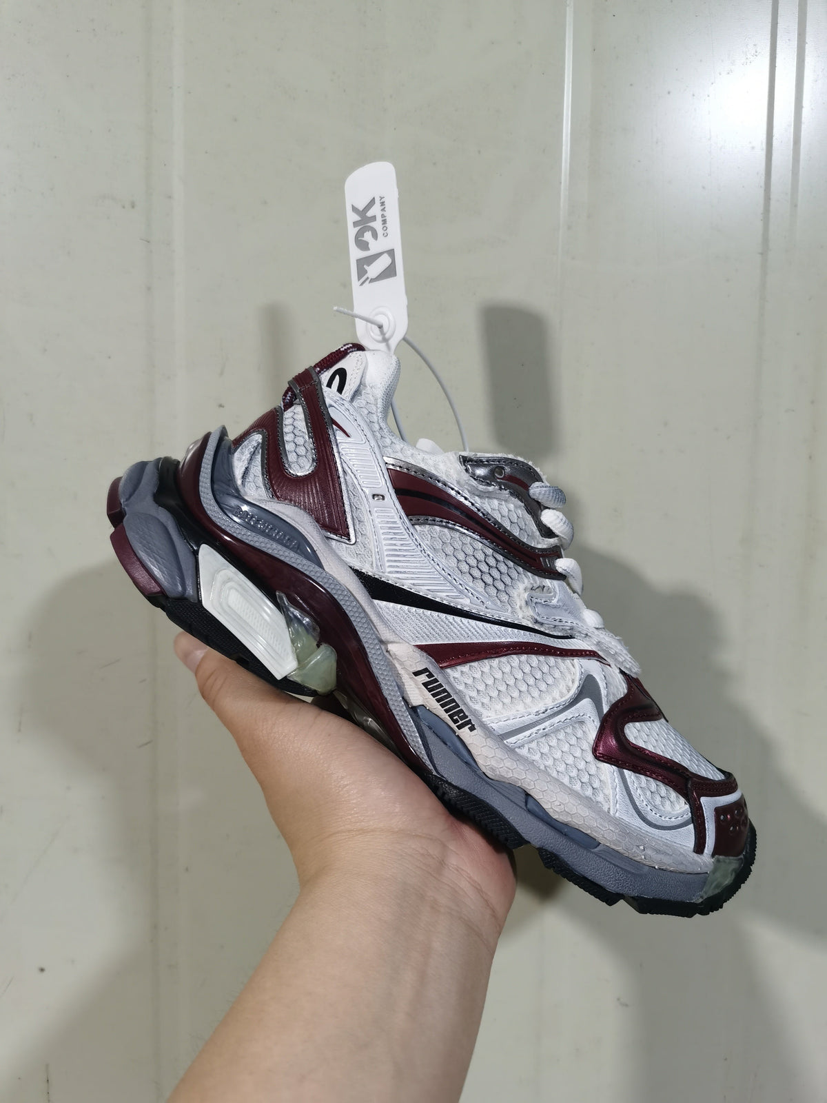 Puma Runner 2 Sneakers Grey/Wine Red 779064