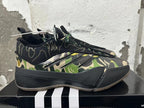 BAPE STA Camo Sneakers in Black and Green