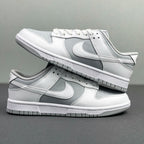 Nike Dunk Low Retro Sneakers, Wolf Grey/White, DJ6188-003