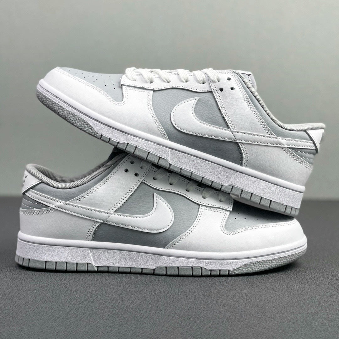 Nike Dunk Low Retro Sneakers, Wolf Grey/White, DJ6188-003
