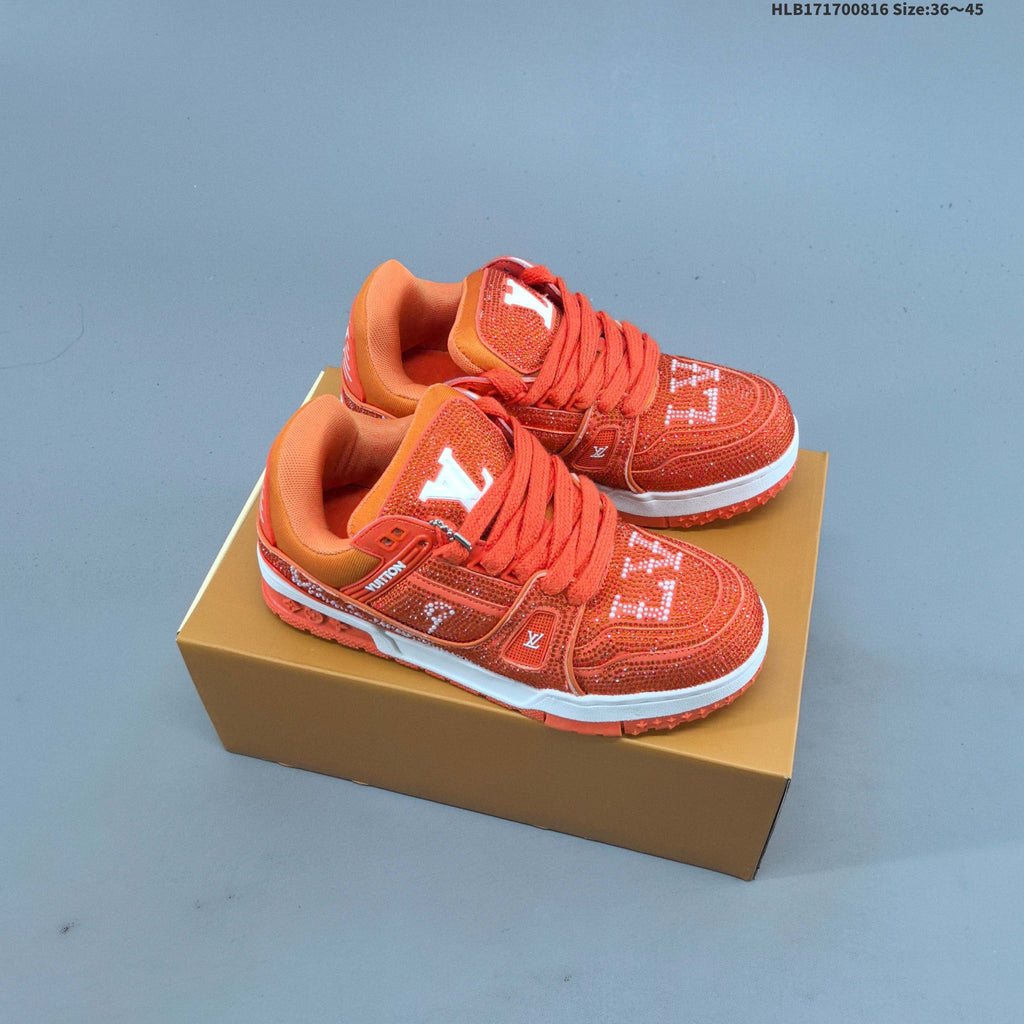Louis Vuitton Archlight Crystal-Embellished Sneakers
