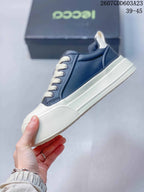 ECCO Navy and White Casual Sneakers 2607GDD603A23