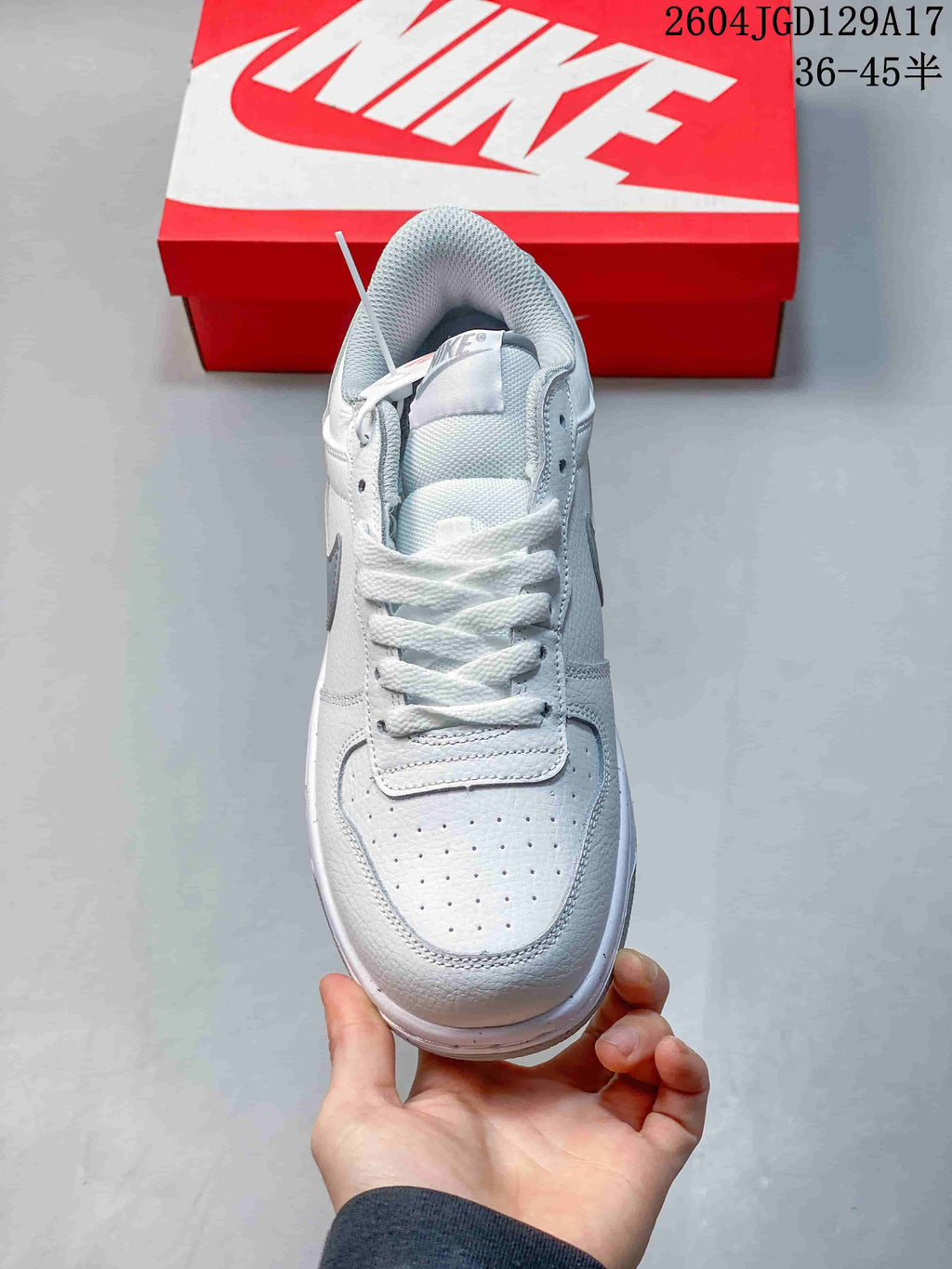 Nike Big Low Men's Low-Top Sneakers White/Grey