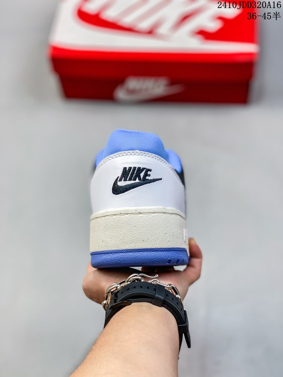 Nike Full Force LO Low-Top Sneakers White Blue Black