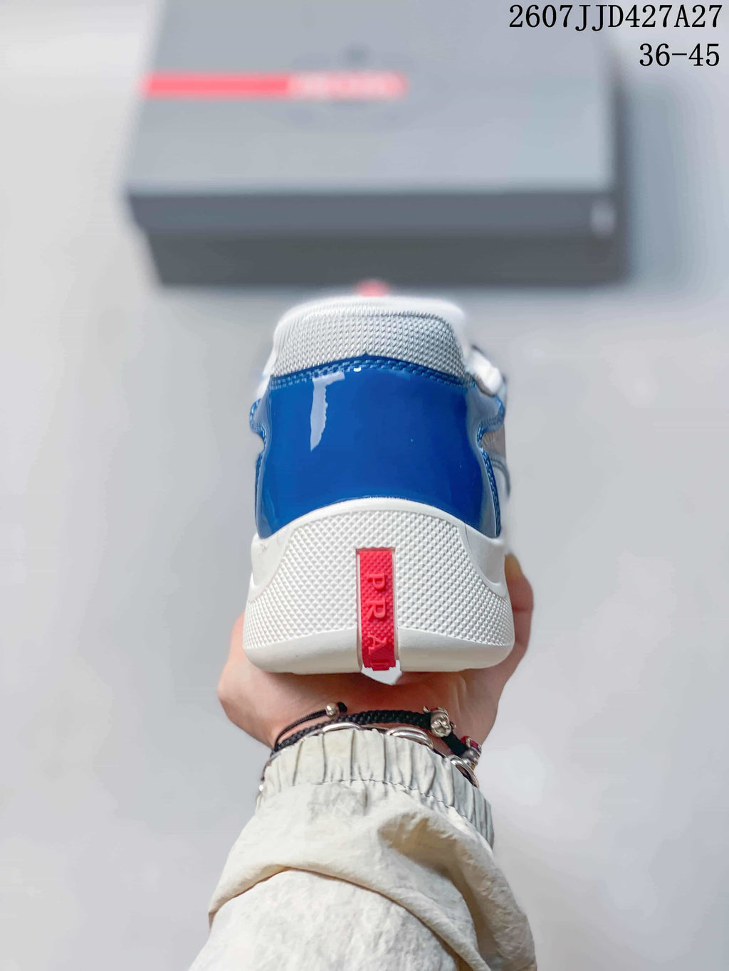 Prada America's Cup Sneakers Blue 2607JJD427A27