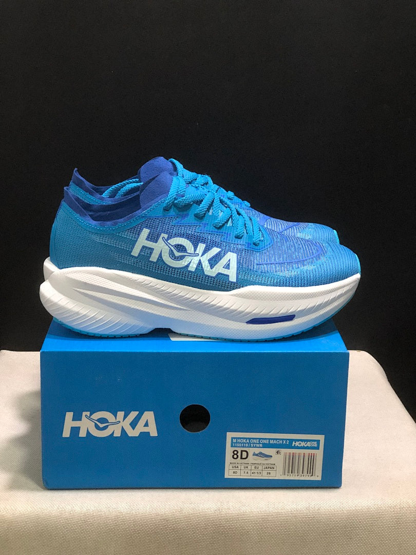 HOKA Mach X 2 Blue Running Shoes