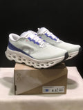 On Cloudmonster 3 Running Shoes White Blue