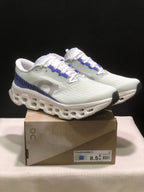 On Cloudmonster 3 Running Shoes White Blue