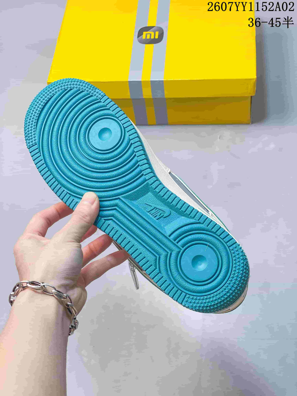 Nike Air Force 1 '07 Low Xiaomi Gulf Blue Sneakers