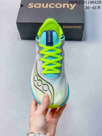 Saucony Endorphin Speed 5 Running Shoes, White and Aqua