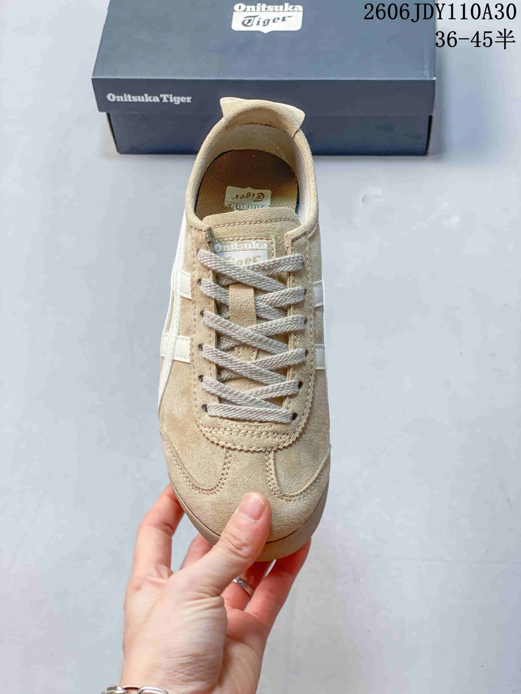 Onitsuka Tiger Mexico 66 Suede Sneakers, Beige