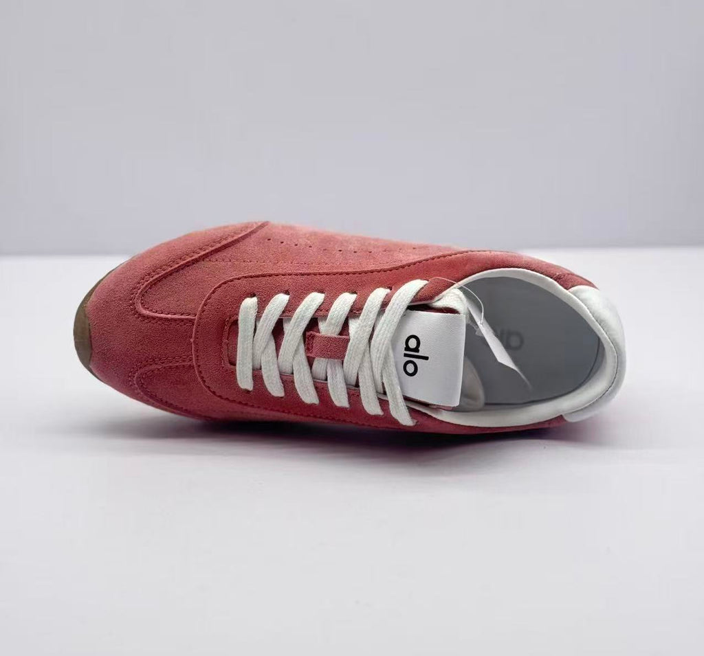 Alo Pink Low-Top Sneakers