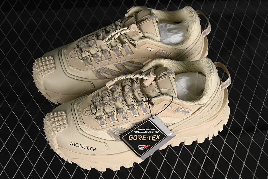 Moncler Trailgrip GTX Trail Sneakers in Beige
