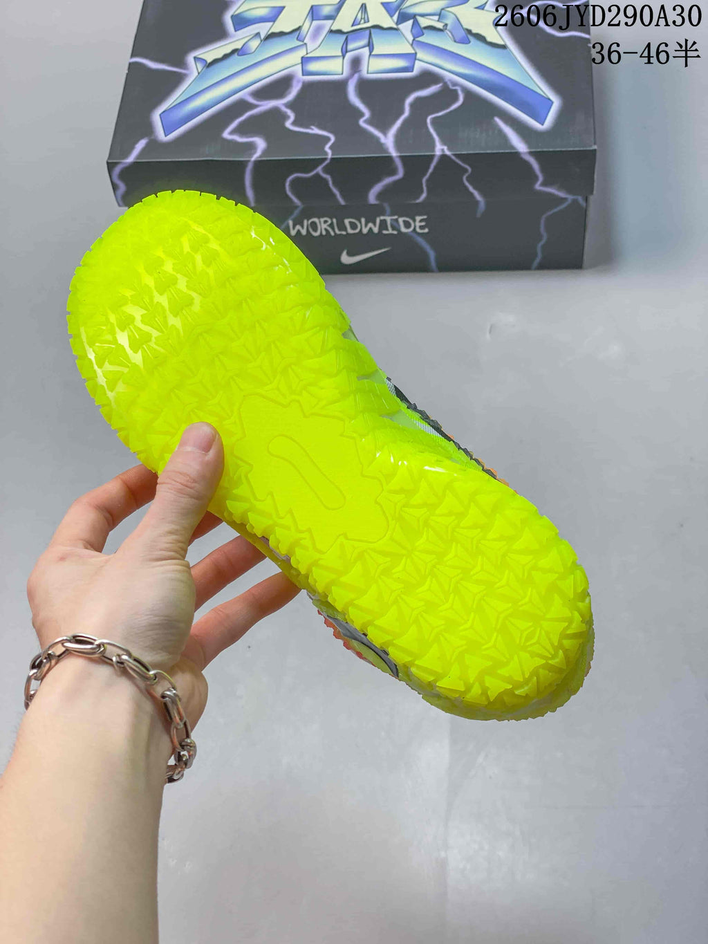 Nike Ja 3 Basketball Shoes in Neon Yellow, Orange and White